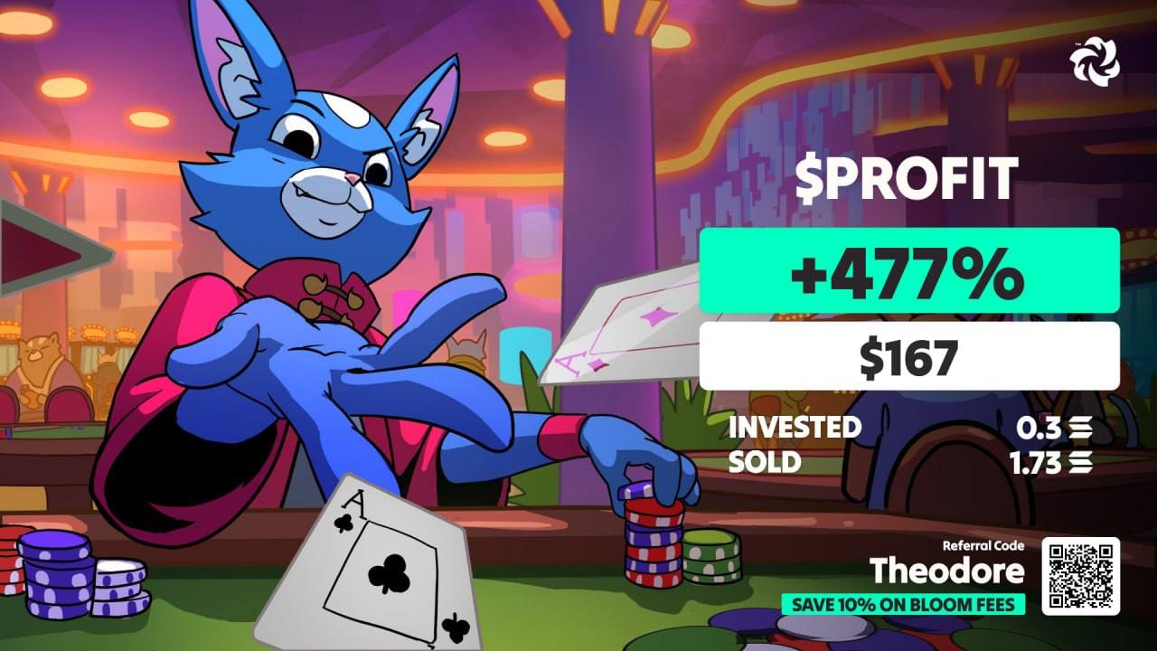 PROFIT/SOL trade result +477%