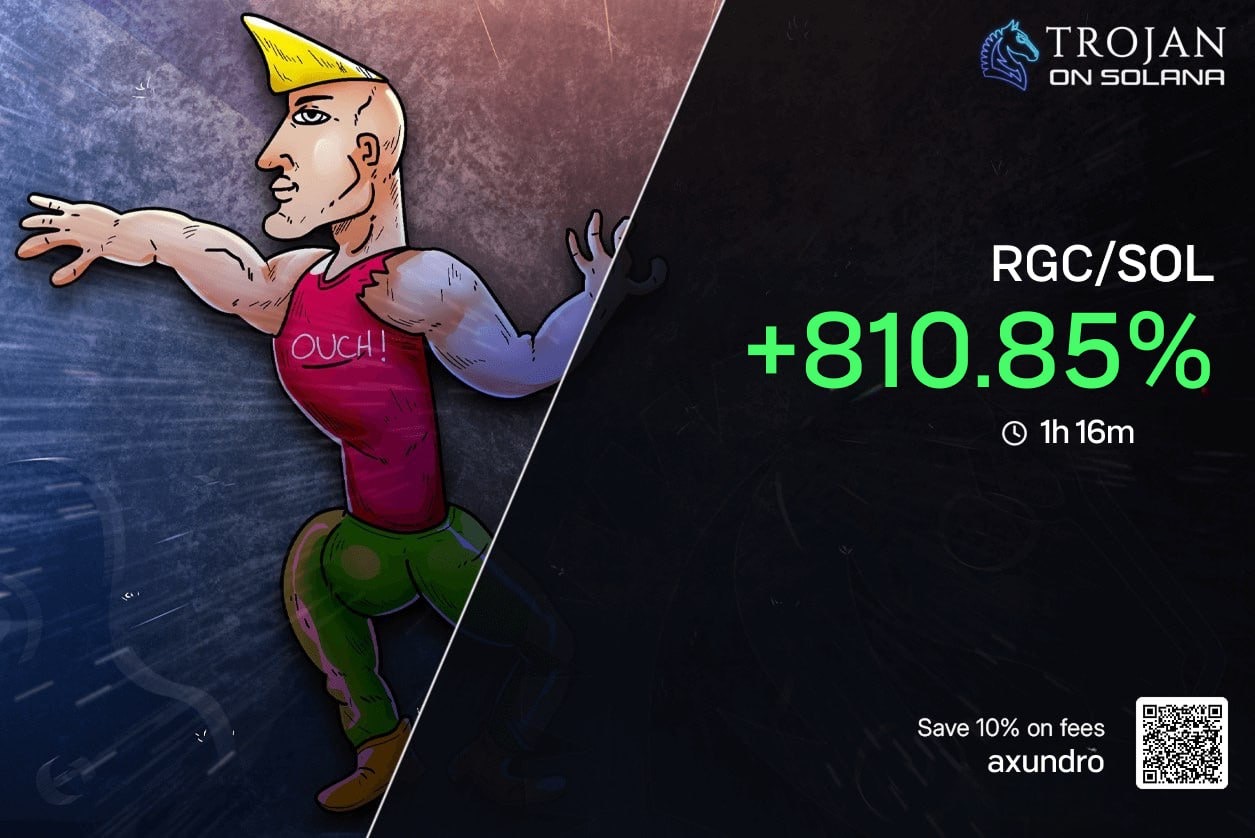RGC/SOL trade result +810%